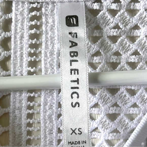 FABLETICS Sophie Crocheted Open Knit Long Sleeve Sweater—SZ. XS - Picture 11 of 17